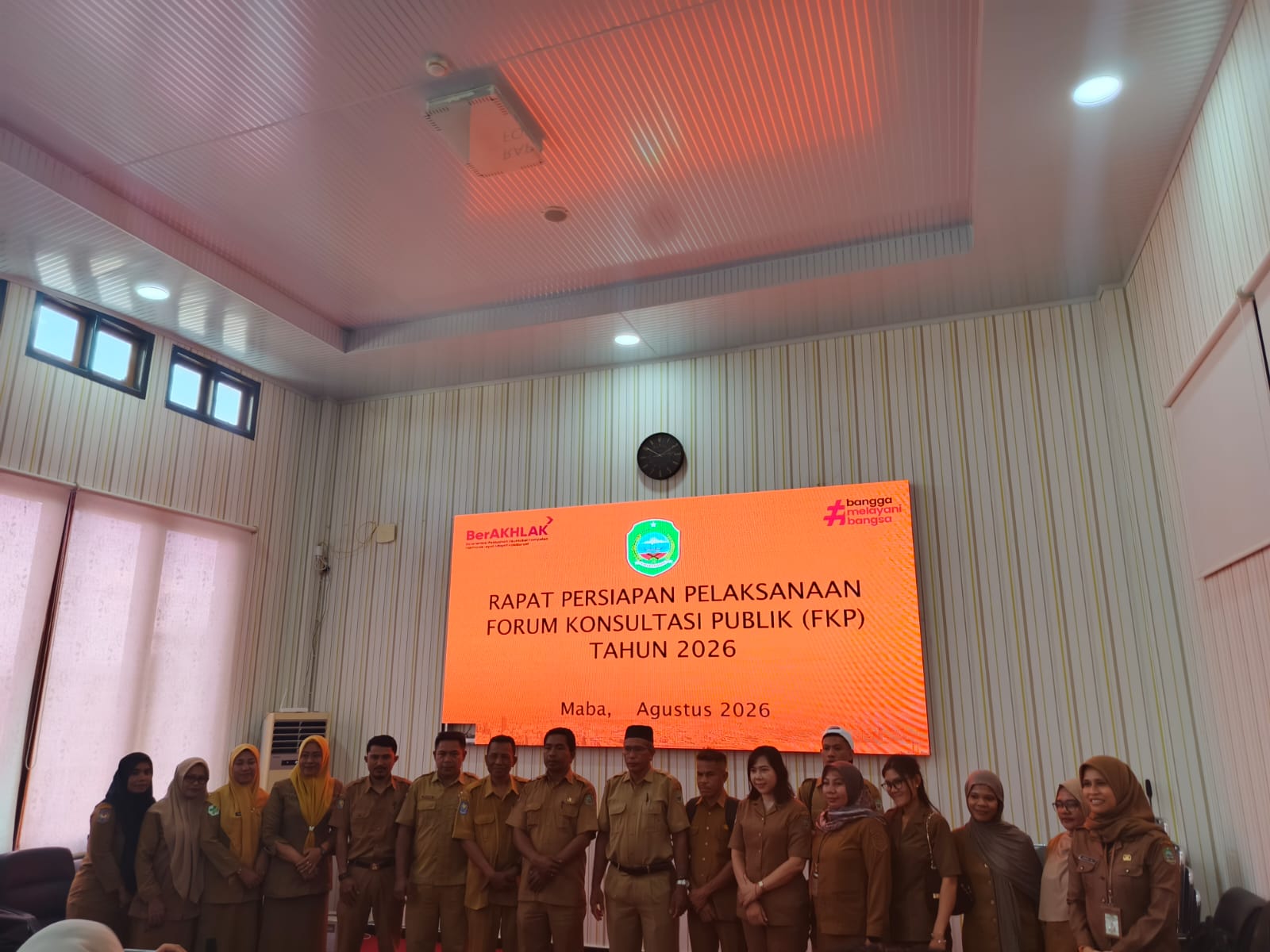 Perkuat Kualitas Pelayanan dan Transparansi Publik, Disdukcapil Halmahera Timur Ikuti Rapat Persiapan Pelaksanaan FKP Tahun 2026