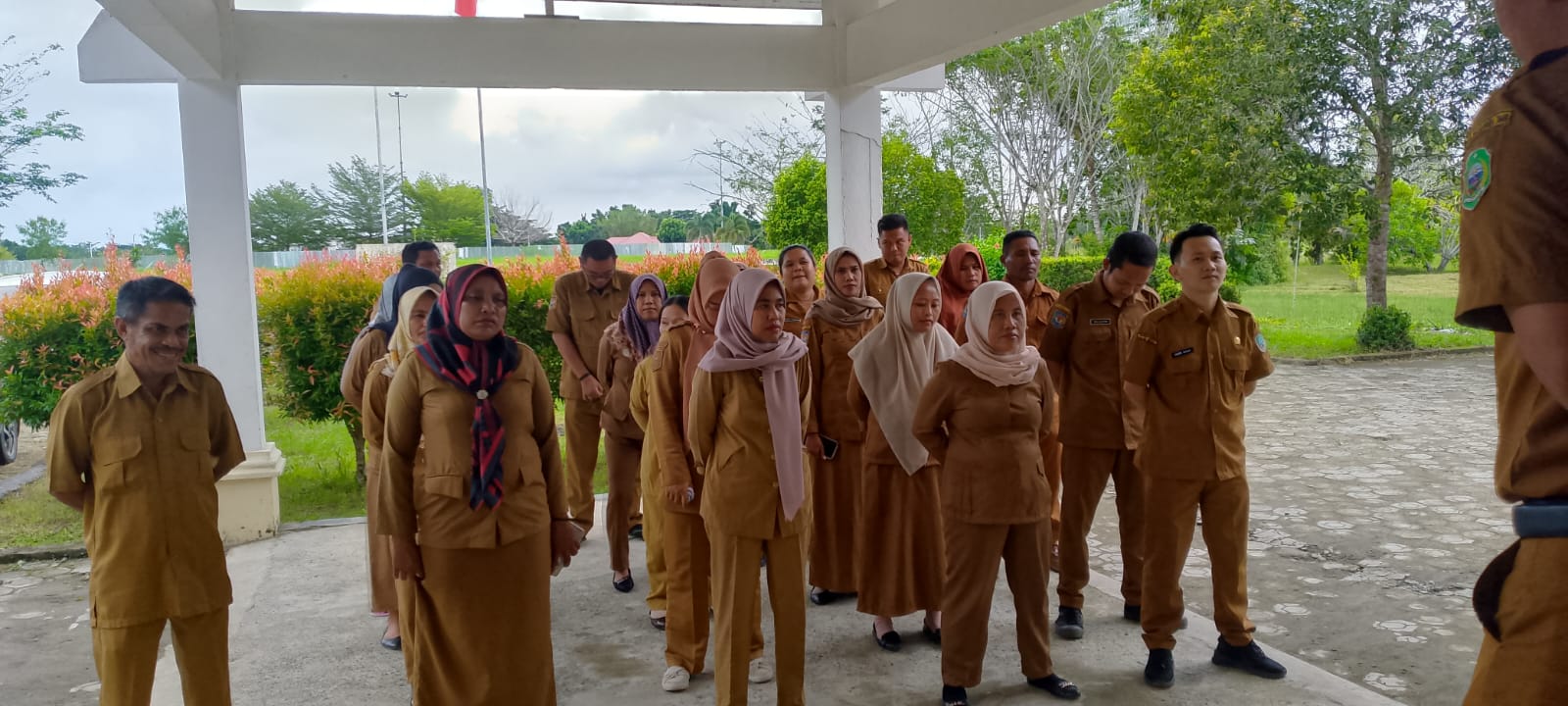 APEL RUTIN PEGAWAI  DINAS KEPENDUDUKAN DAN PENCATATAN SIPIL KABUPATEN HALMAHERA TIMUR